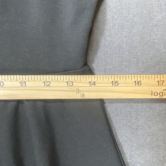 ReVamped Black Sleeveless High-Low Flare Cocktail Dress Womens Size Medium - Picture 9 of 9